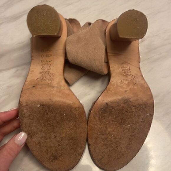 Joie Block Heel Nude size 37.5 - Picture 5 of 5